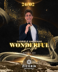 Apre's ski alla zicoria brasserie di ortisei con gabriele amenduni